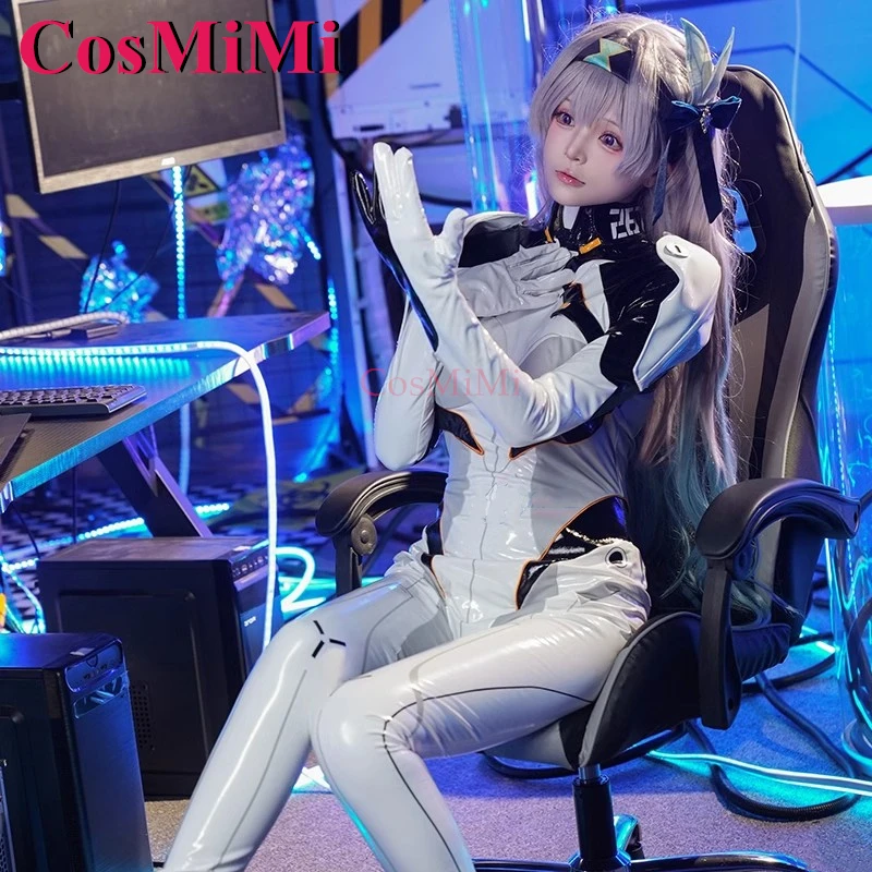 CosMiMi Game Honkai: Star Rail Firefly Cosplay Costume Sweet Lovely Battledress Jumsuits Carnival Party Role Play Clothing S-XL