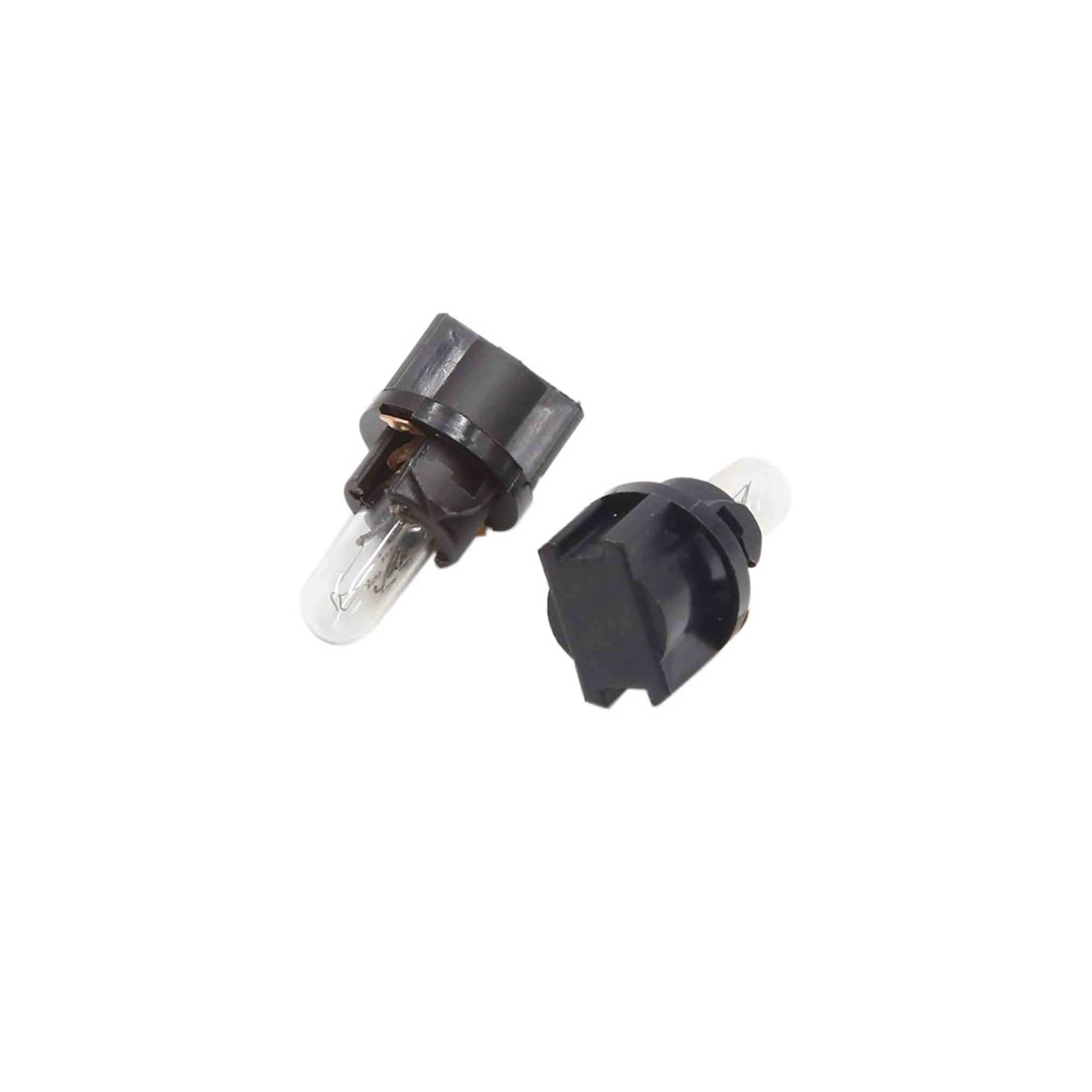 5pcs DC 12V T5-V2 Amber LED Dashboard Indicator Signal Light for Car Internal