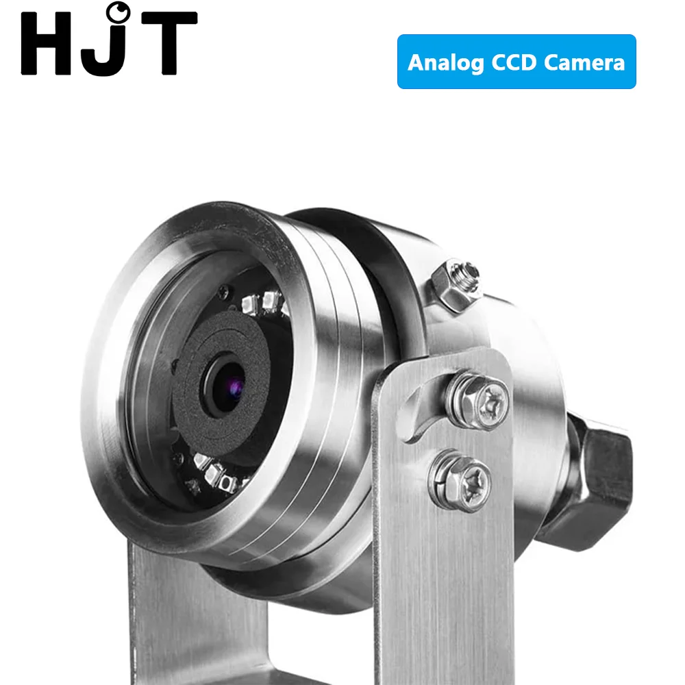 كاميرا HJT التناظرية المقاومة للانفجار CCD كاميرا IP68 BNC مراقب كاميرا مراقبة فيديو أمنية 304 غير القابل للصدأ