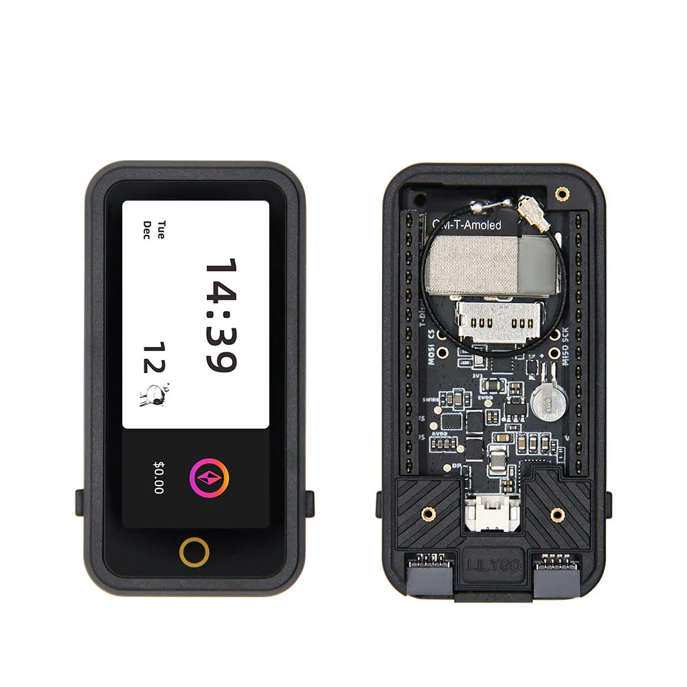 LILYGO® T-Display-S3-AMOLED-Plus ESP32-S3 Development Board with PMU RTC SD Card