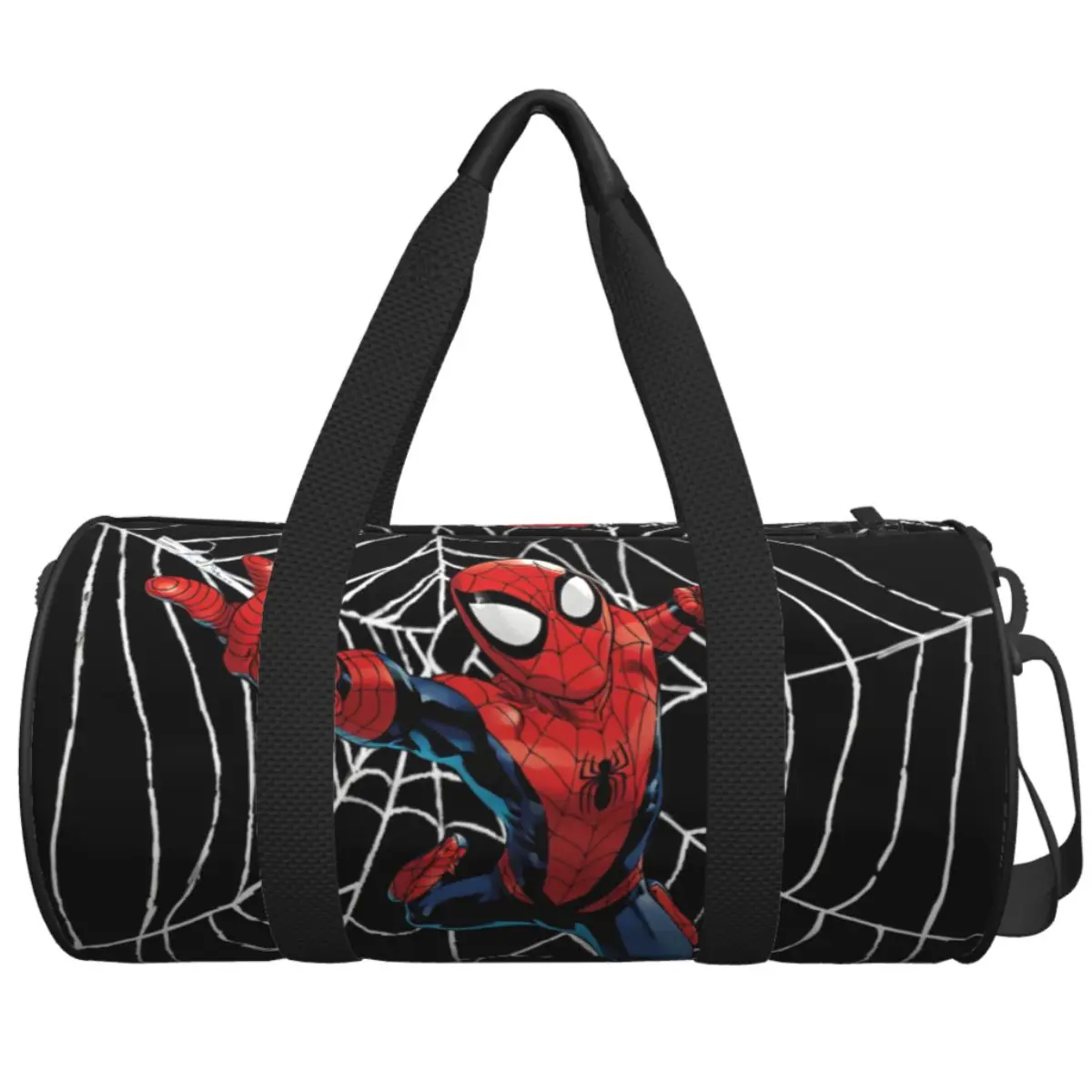 

Men's Travel Bag Spider-Man American Cartoon Comic Gym Bag Large Spider Man Weekend Printed Handbag Retro Training Sports Bag