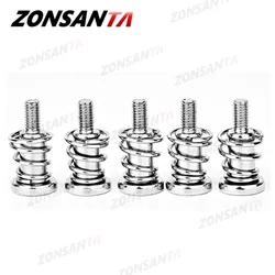 ZONSONTA 10pcs 스프링 그래픽 카드 나사 M2 M2.5 M3 필립스 CPU 메인 보드 라디에이터 고정 볼트 DIY 단계 나사 예비 부품
