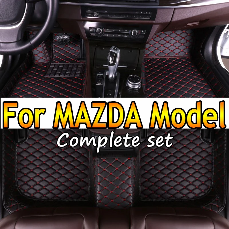 Car Floor Mats For MAZDA Mazda 3 BL BM s GT Mazda 2 BT50 CX-3 CX-5 CX-7 CX-8 CX-30 Car Accessories