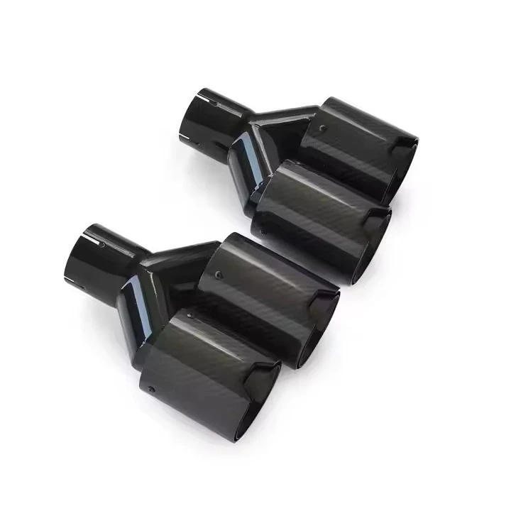 Manufacturer Wholesale For BMW Car Modification M Model Tailpipe Specific Exhaust Tip For BMW Tip Exhaust Tips Carbon Fiber