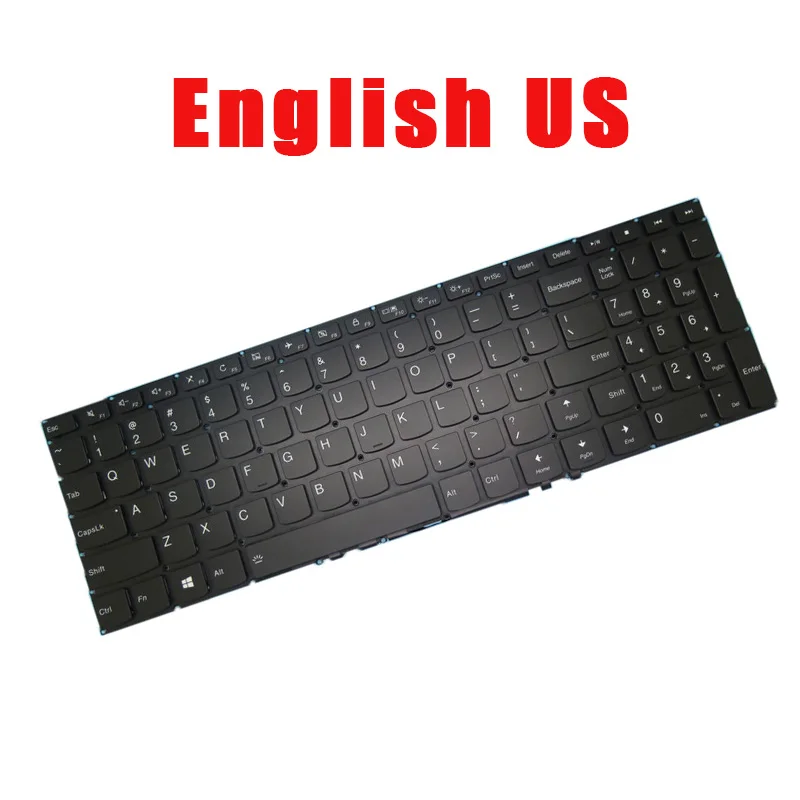 

Клавиатура ноутбука для Lenovo Russia RU English US SN20L31880 SN20K82099 с подсветкой, новая