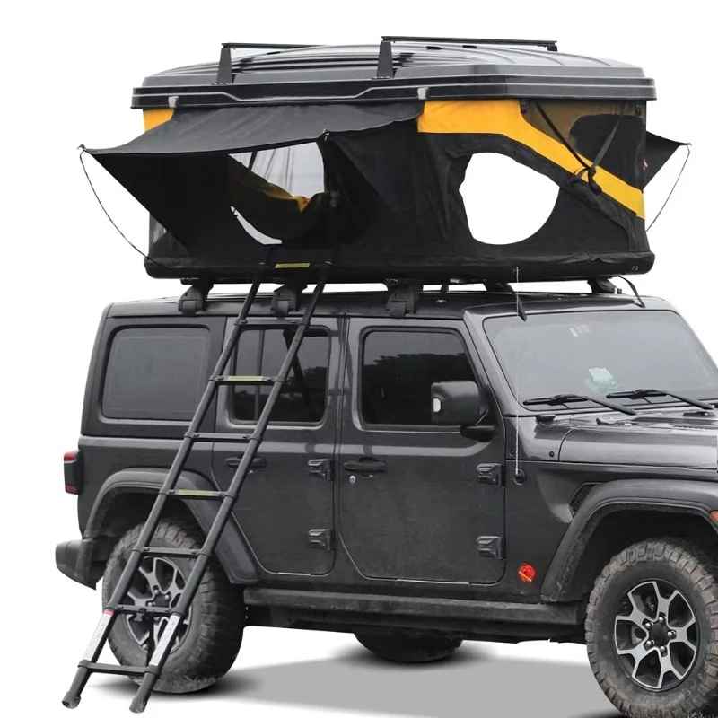 Car Hardshell Rooftop Tent Camping Supplier Waterproof Travelling Foldable Car Truck Camping Soft Shell Roof Top Tent