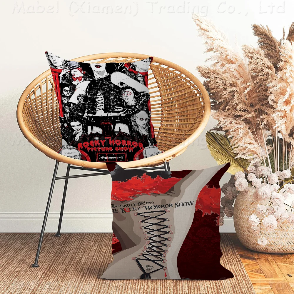 The Rocky Horror Picture Show Movie Pillowcase Toon Gift Cushion Cover Bedroom Home Sofa Chair Seat Decor Pillow Case