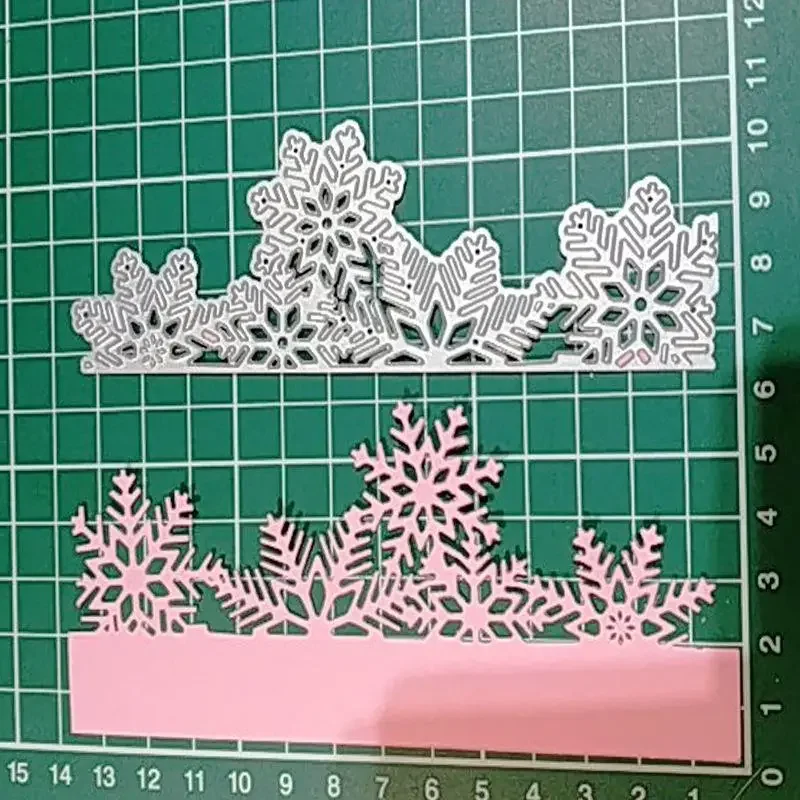 Snowflake Knife Die Christmas Carbon Steel   DIY Photo Album Greeting Card Paper Embossing