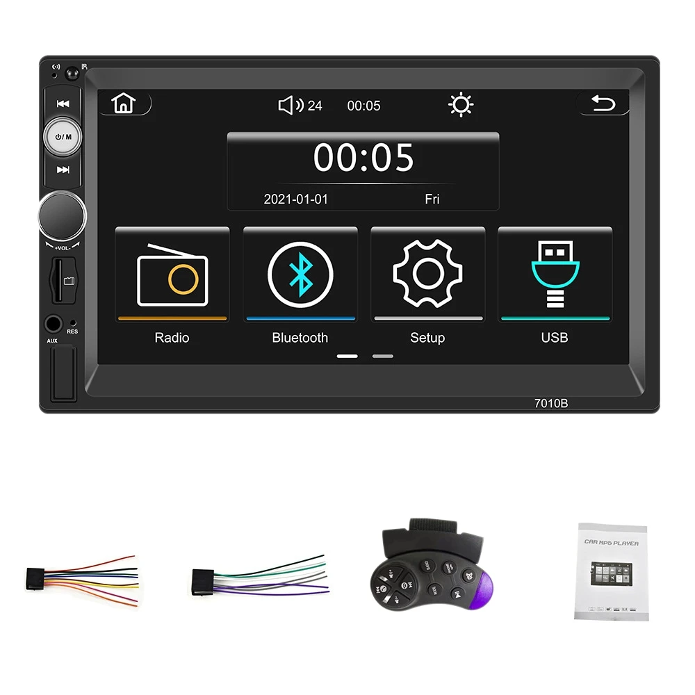 

2 Din Carplay Android Auto Car Radio 7 Inch Universal for-Nissan Kia Toyota MP5 Player 2 Din Car