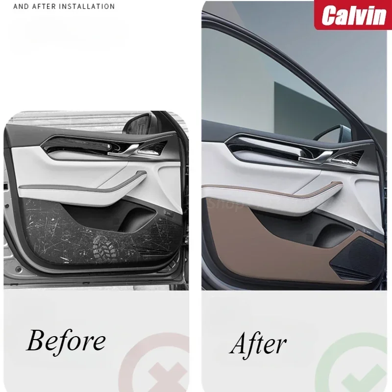 BYD Qin Plus DMI Car Door Kick Pad Interior Protector - Image 4