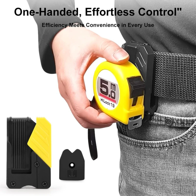 Quick Release Buckle Hammer Wrench Power Tool Waist Belt Organiser Hooks Universal Tape Measure Hanger Belt Holder Clip