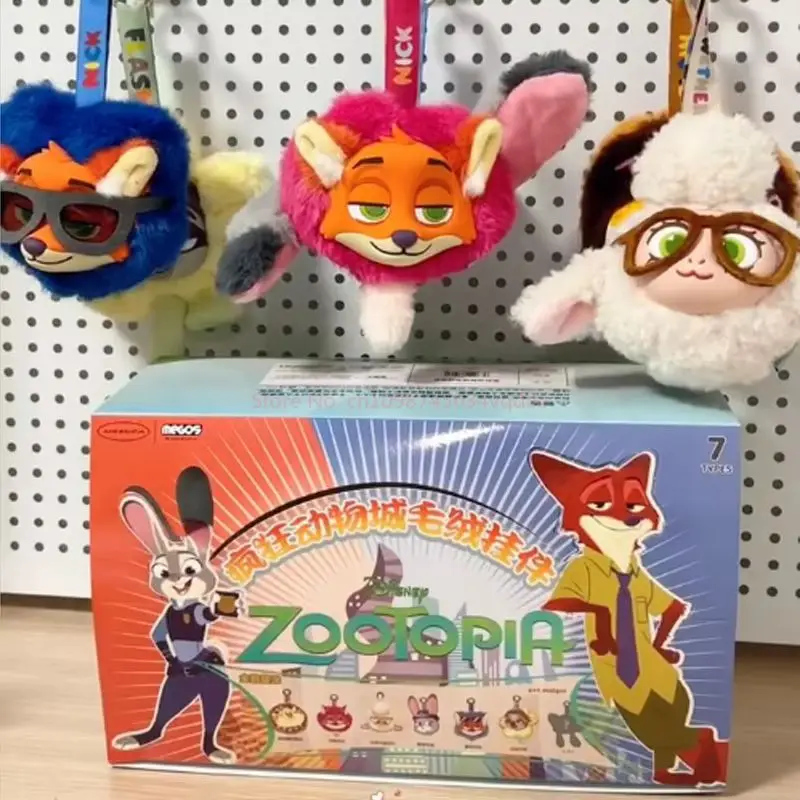 

Зверополис слепая коробка игрушки натуральная аниме товары виниловые плюшевые дизайнерские фигурки брелки подвески для подарков на Хэллоуин