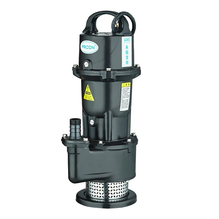 

High Quality QDX10-20-1.1DCT Electrical VFD Submersible Water Pump Aluminum Housing