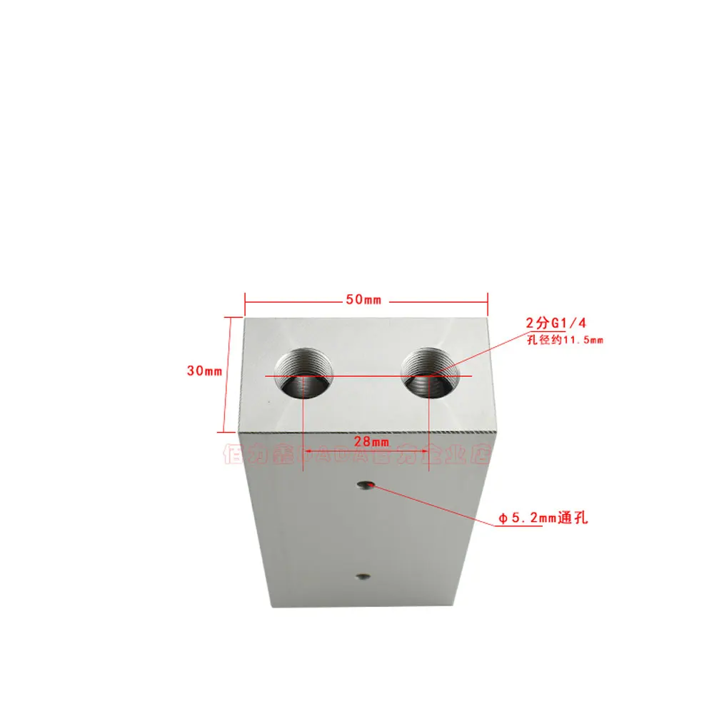 جهاز تقسيم كتلة هوائي مضغوط 1/4 بوصة BSP أنثى 2 صفوف x 2 3 4 5 6 7 8 9 10 طرق 8-24 منافذ من الألومنيوم الصلب #4
