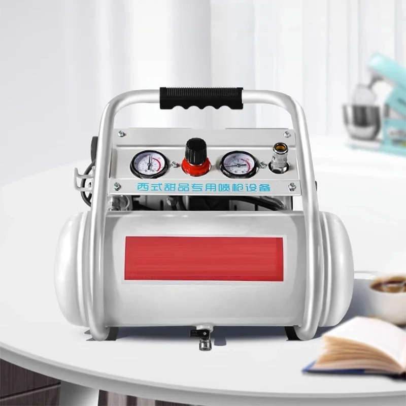 آلة السفع الرملي للخبز فائقة الهدوء، معجنات الحلوى الفرنسية، كعكة موس، مسدس رش الشوكولاتة الصغيرة المرصعة بالنجوم #4