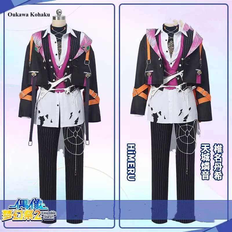 Ensemble Stars Oukawa Kohaku/Amagi Rinne/HiMERU/Shiina Niki Cosplay Costume Comic-on Party Party Man Cool Uniforms Cos Clothes