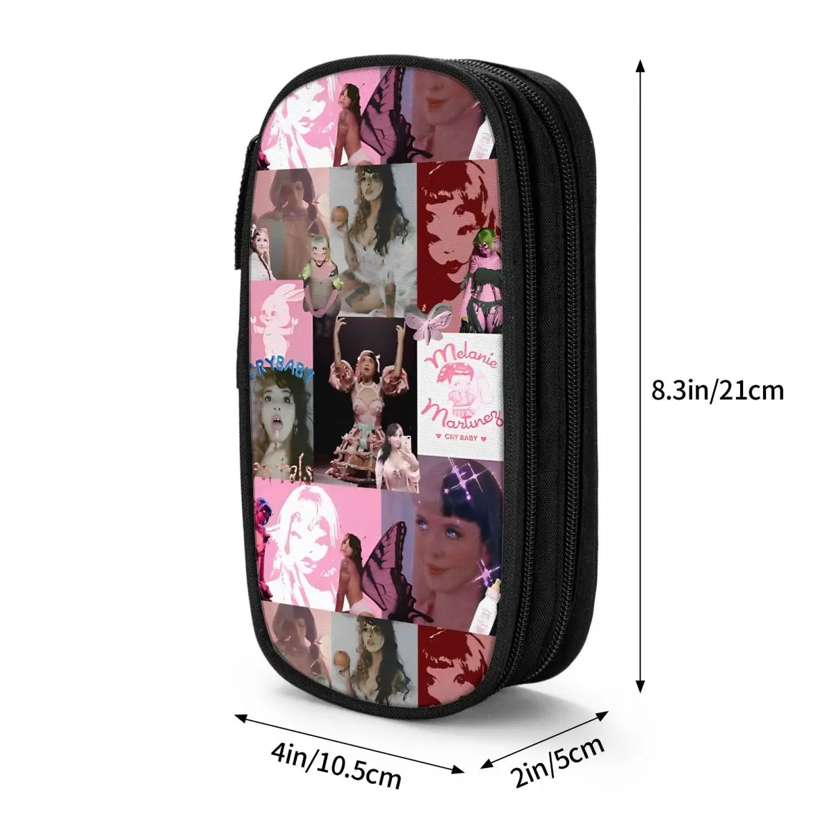 Melanie Martinez Pencil Cases Music Singer Pencil Box Pen for Student Large Storage Bags School Supplies Gifts Accessories