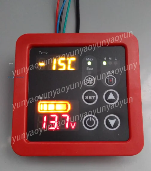 DC Compressor Unit Vehicle Refrigerator Freezer Condensing Unit Portable Cooling System for Car RV Truck Outdoor