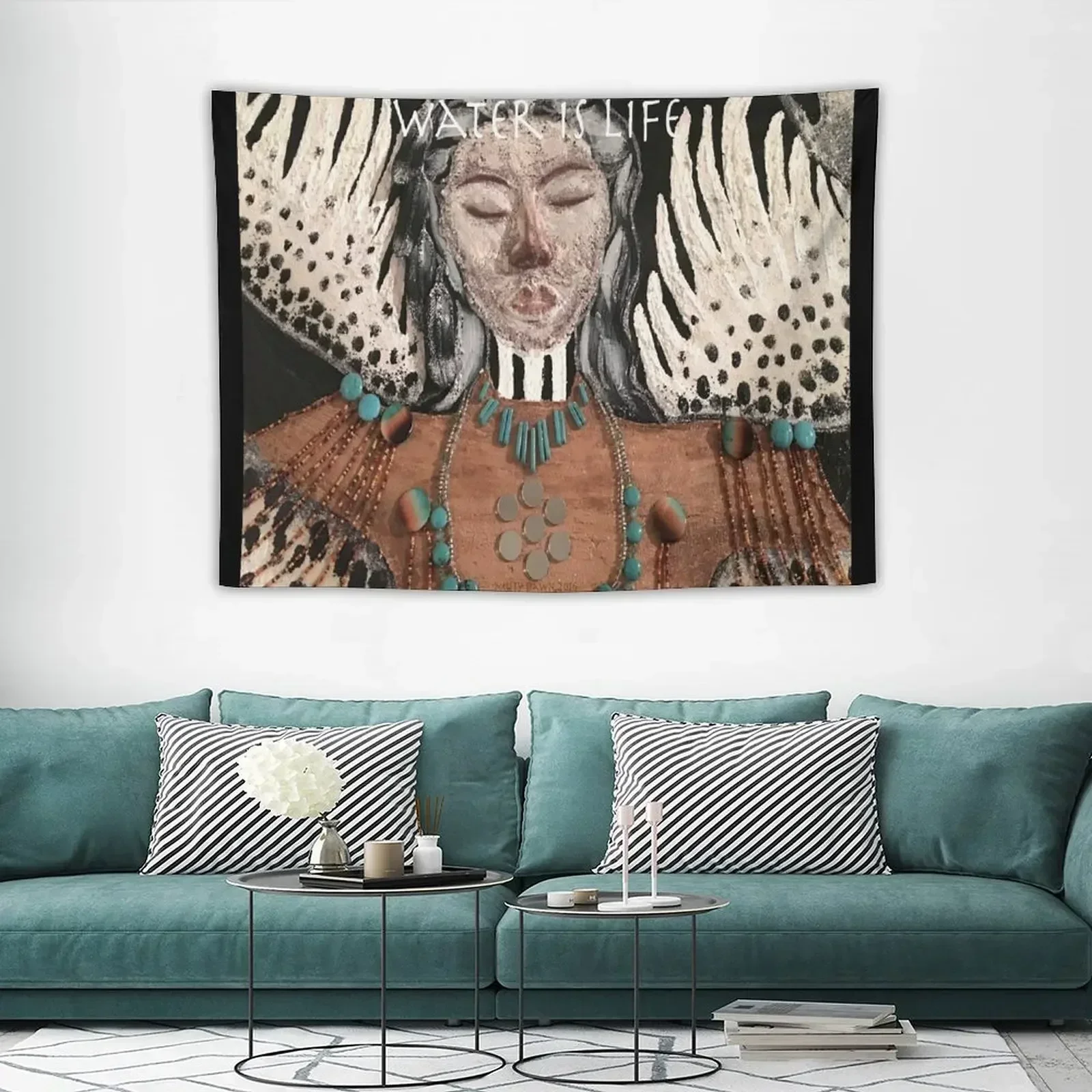 

Water Is Life- Extra Large Wings Tapestry Room Decor Cute Decoration Pictures Room Wall Nordic Home Decor Tapestry