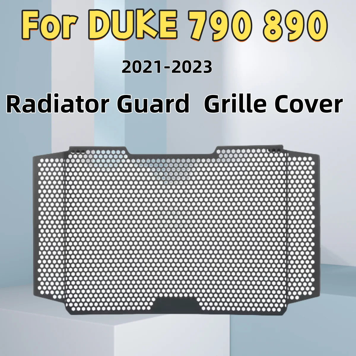 

For DUKE 790 2022-2023 For DUKE 890 2021-2023 Motorcycle Radiator Guard Grille Cover Protector Protective Grill