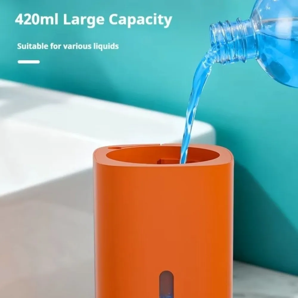 420ml Capacity Automatic Sensor Soap Dispenser USB Rechargeable Liquid/Foam Hand Sanitizer Dispenser Contactless Operation