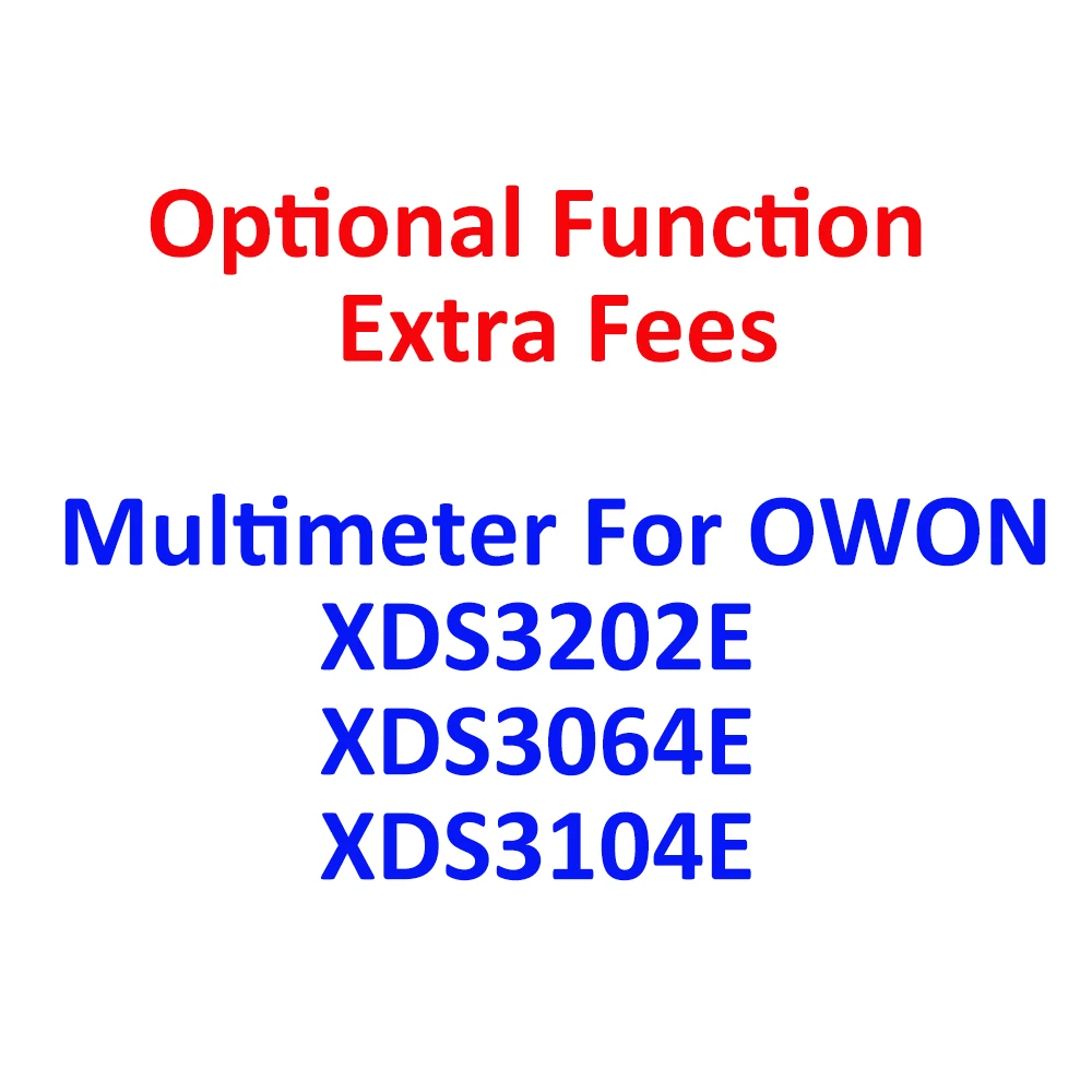 

OWON Optional Additional Function Digital Multimeter Module for XDS3202E XDS3000 Series Digital Oscilloscope