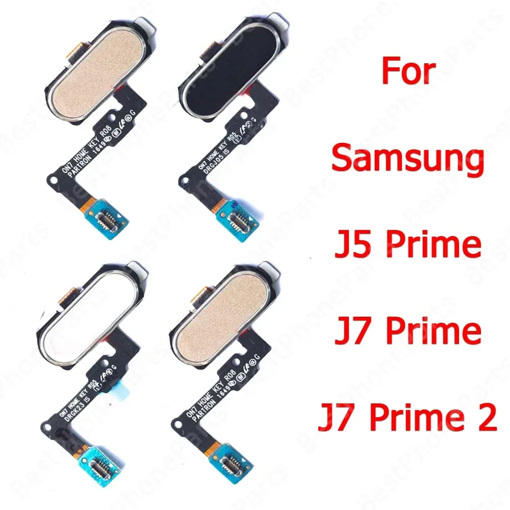 

Отпечаток пальца Кнопка Домой для Samsung Galaxy J7 Prime 2 J5 G570 G610 G611 сканер датчик отпечатков пальцев гибкий кабель запасные части