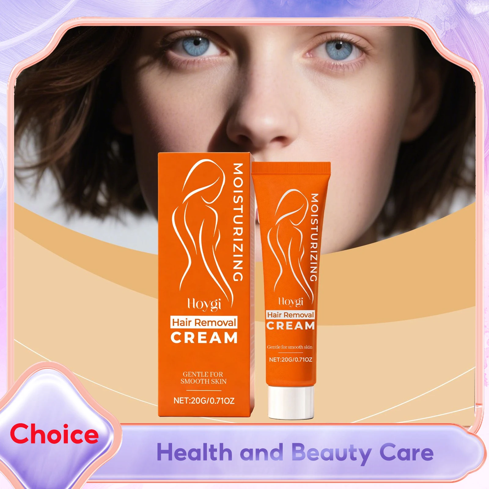 كريم إزالة شعر الوجه غير مؤلم لا تشوبه شائبة كريم إزالة الشعر للبشرة الحساسة مثبط نمو الشعر العلوي مزيل شعر الذقن