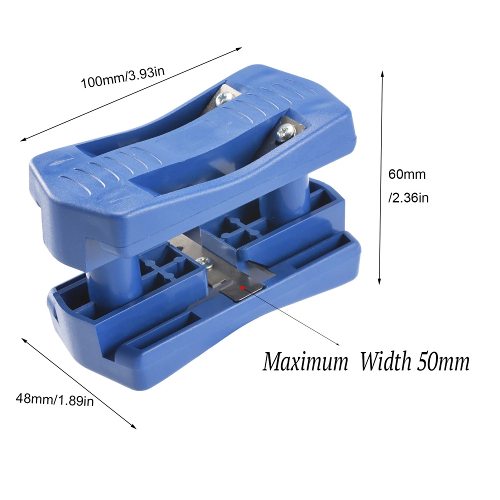 Double Edge Trimmer Side Banding Machine Wood Head Tail Trimming for Plastic PVC Plywood Manual Woodworking Hand Tools