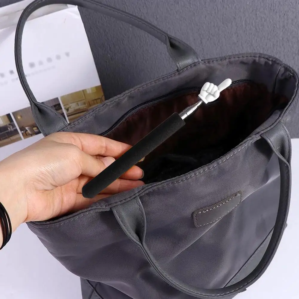 1 قطعة مؤشر الفولاذ المقاوم للصدأ إصبع طالب القراءة العصي السبورة التدريس مؤشر العصي يده مقدم أدوات التدريس