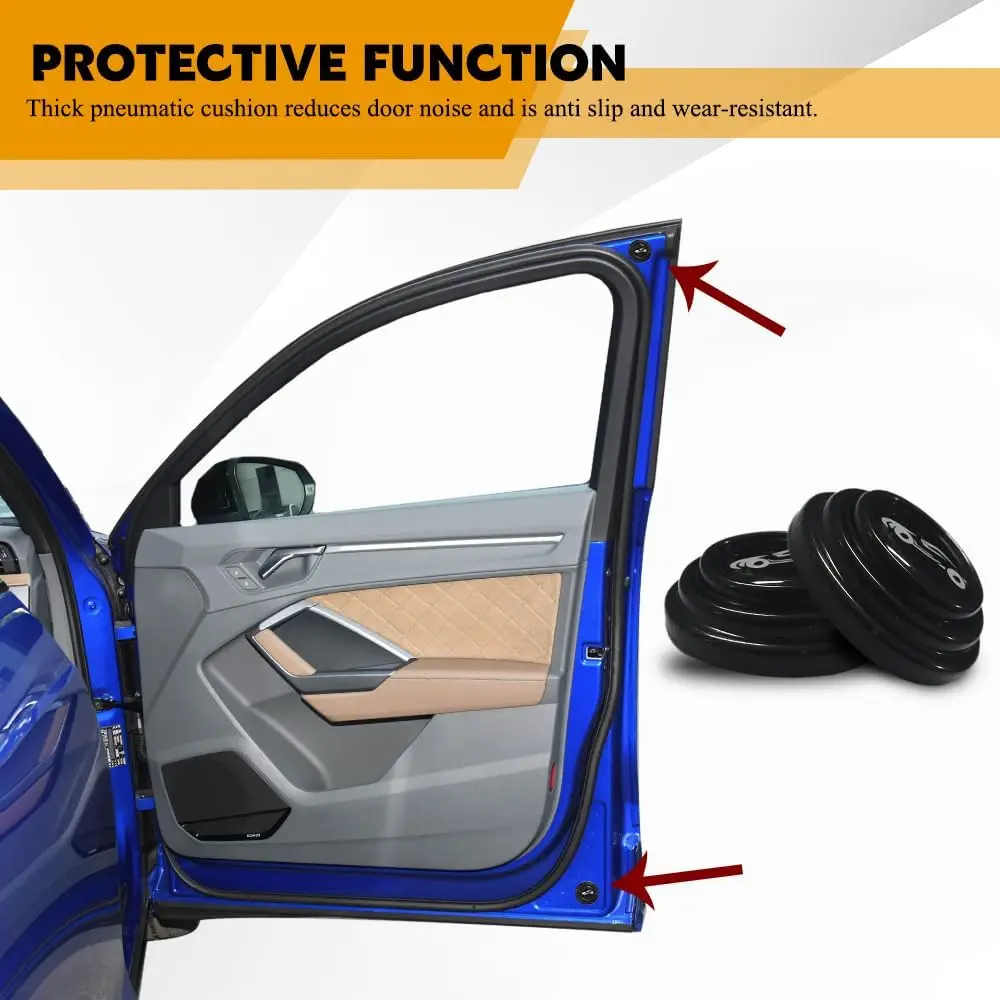 

Car Door Shock Pad For Tesla Model 3 Y Anti-collision Closing Anti-shock Protection Soundproof Silent Trunk Buffer Gasket 2024