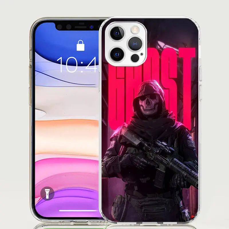 Call Of Game Duty 2 Phone Case For iPhone 16 15 Plus 11 14 Pro Max 13 12 Mini XS X 7 8 + SE Pattern Customized Couqe Cover 11 12