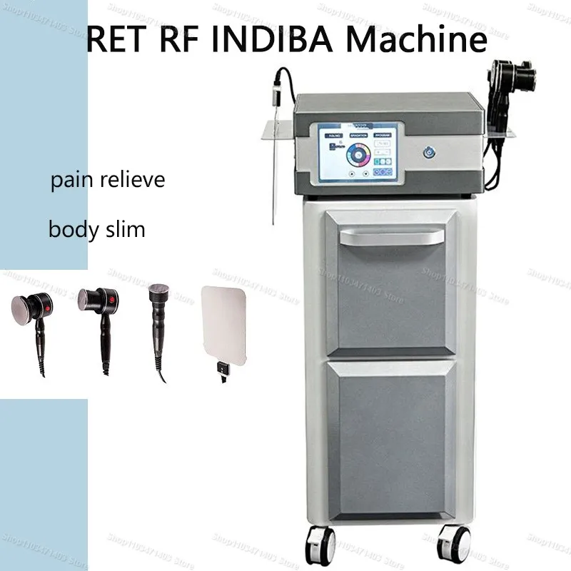 Professional 448khz indiba face Body skin Care Wrinkle Removal body slimming Machine Cet Ret 448khz focused rf therapy machine