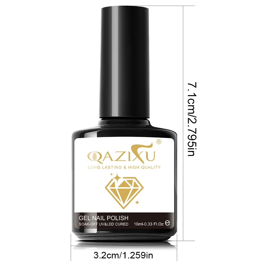 10 مللي القط العين هلام مسمار البولندية الشمبانيا الذهب شبه الدائم بريق المغناطيسي هلام نقع قبالة UV LED الورنيش تصميم الشتاء الخريف #6