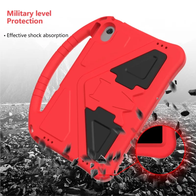 Kids EVA Portable Stand Case For Huawei MatePad Pro 10.8 12.6 Enjoy Tablet 2 Handle Tablet Cover For Huawei MatePad SE 10.4