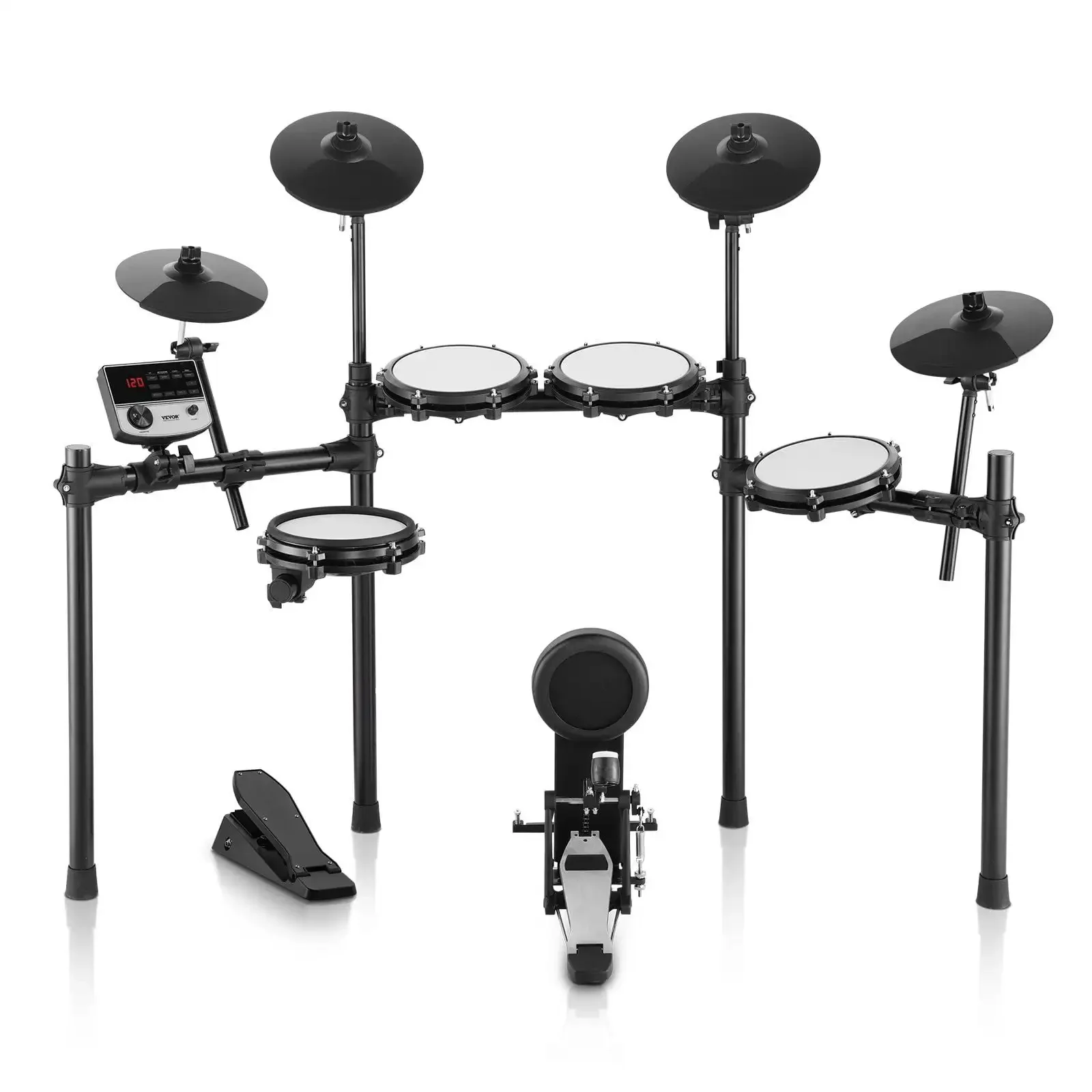 

Electric Drum Set Electronic Drum Kit 480 Sounds for Beginners & Adults