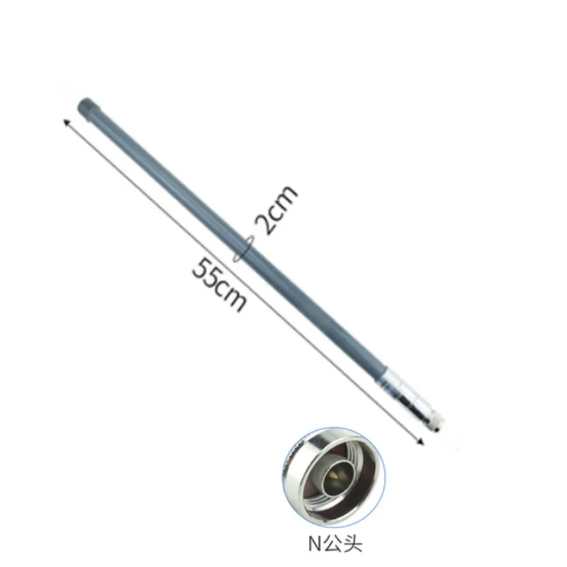 long range lora antenna 433 470mhz 2.4G/5.8/WiFi outdoor omnidirectional waterproof fiberglass antenna