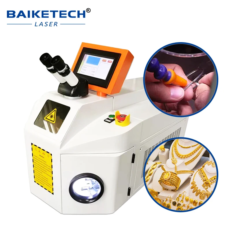 

100W Mini Desktop Jewelry YAG Laser Welding Machine for Gold Silver Copper Stainless Steel Metal Portable Jewelry Laser Welder