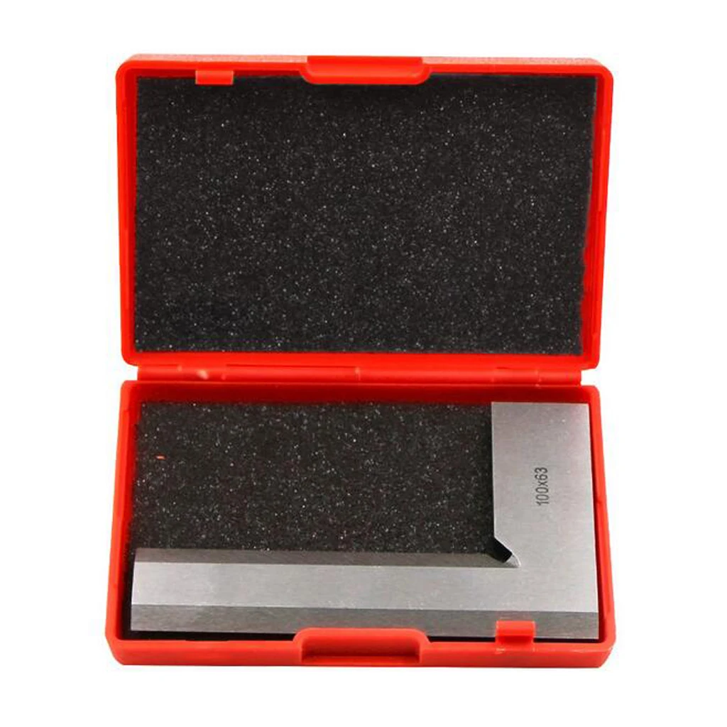 Durable Try Square Ruler L Shaped Woodworking Measuring Tool Stainless Steel for Accurate Layouts