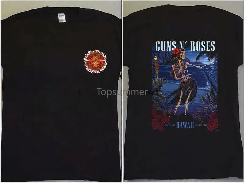 

Guns N Roses Tour 2018 T Shirt Honolulu Aloha Stadium Hawaii S 3Xl