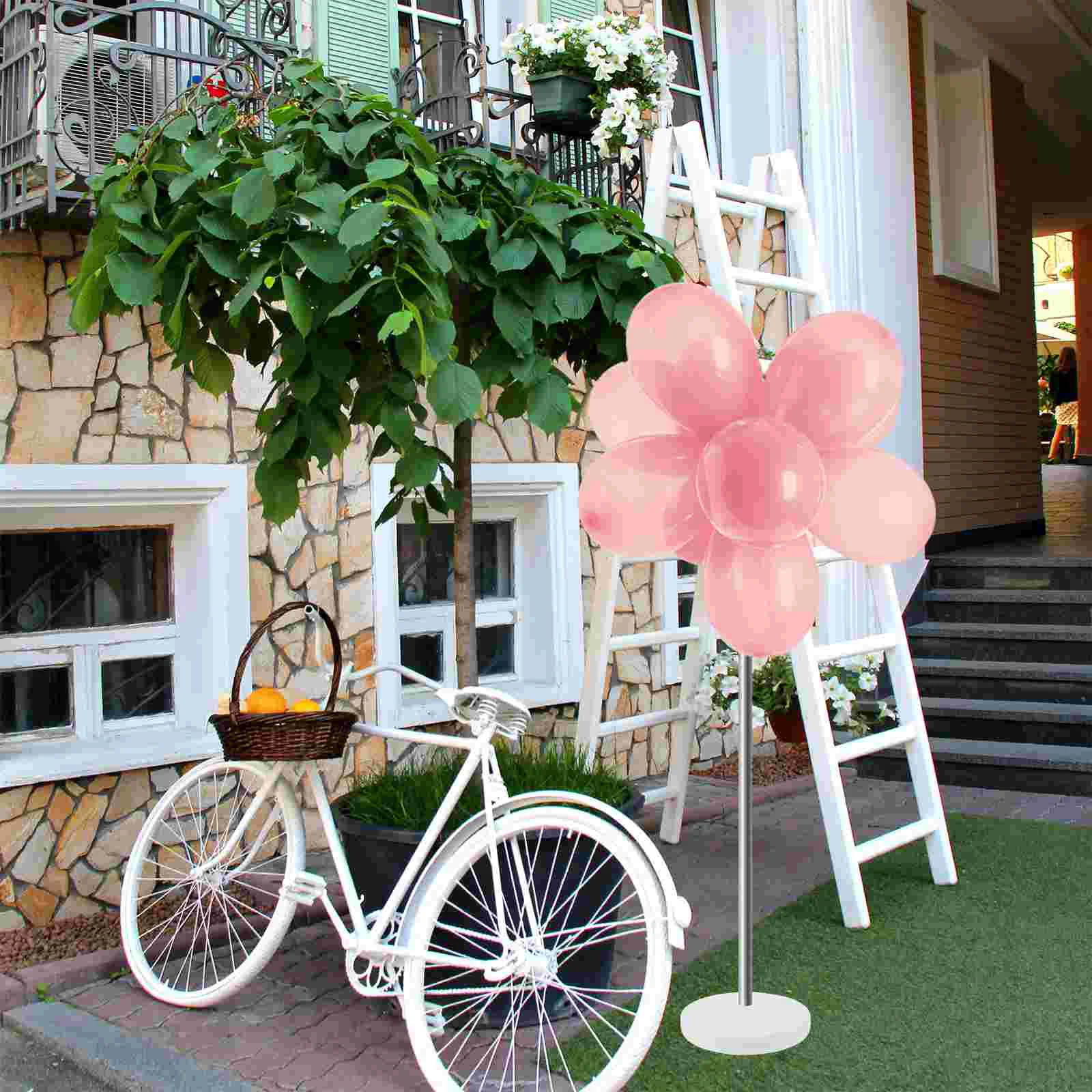 4pcs Balloon Arch Water Fillable Base Balloon Column Supplies Assemble Stand Base balloon weights Water Injection Base For