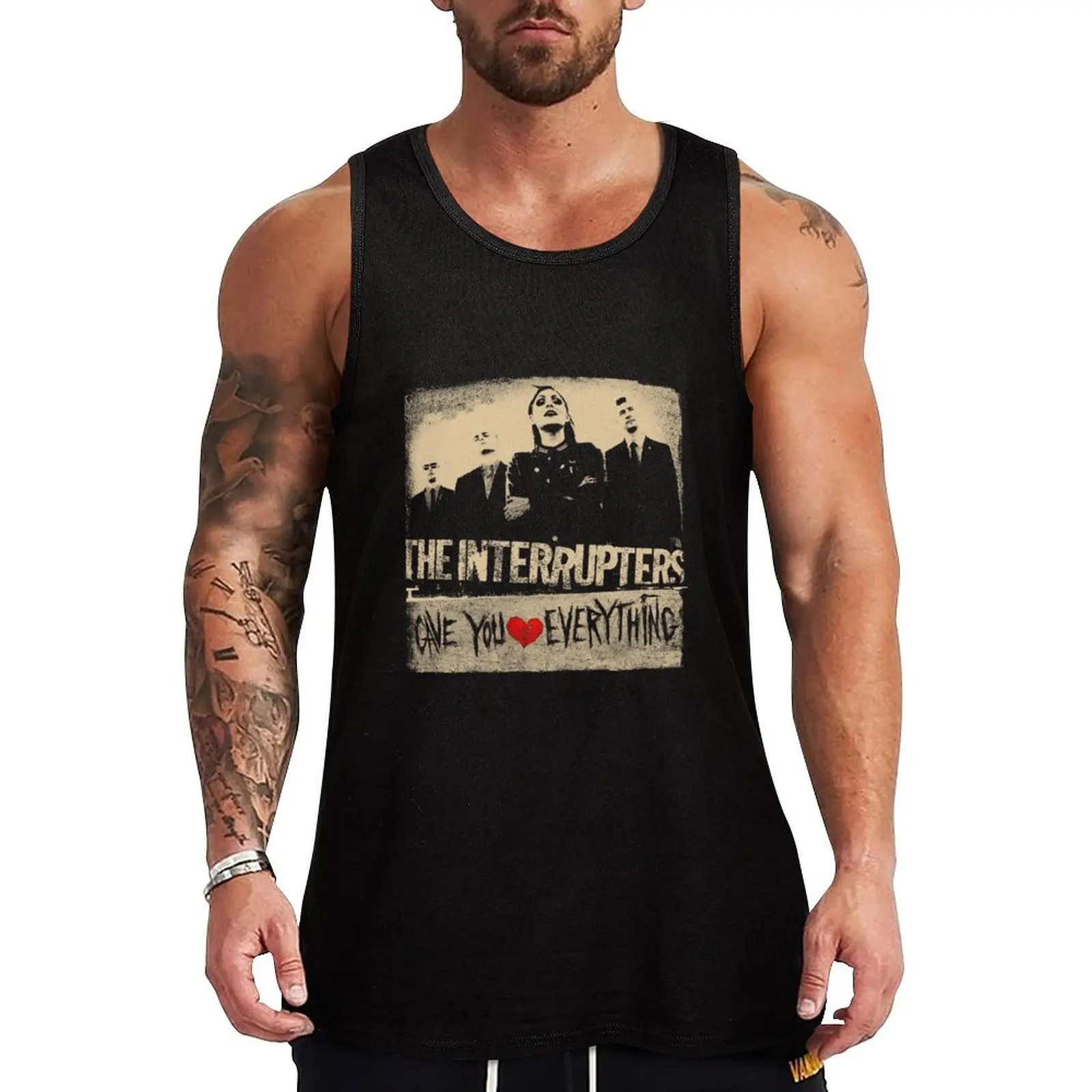 SKA PUNK Tank Top Workout Athletic Tank Top Breathable Sleeveless Wear