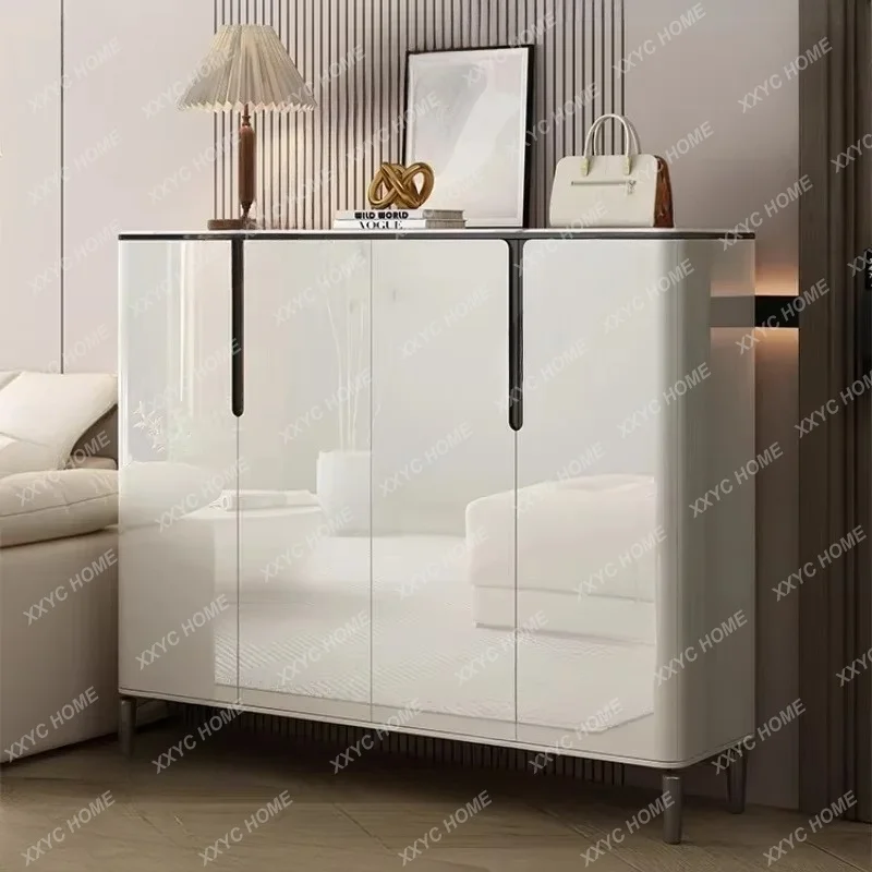 XX Furniture Glass Countertop Large Capacity Multi Layer Storage Cabinet Shoes Storage System Shoerack Shoe Organizer Rack Cab