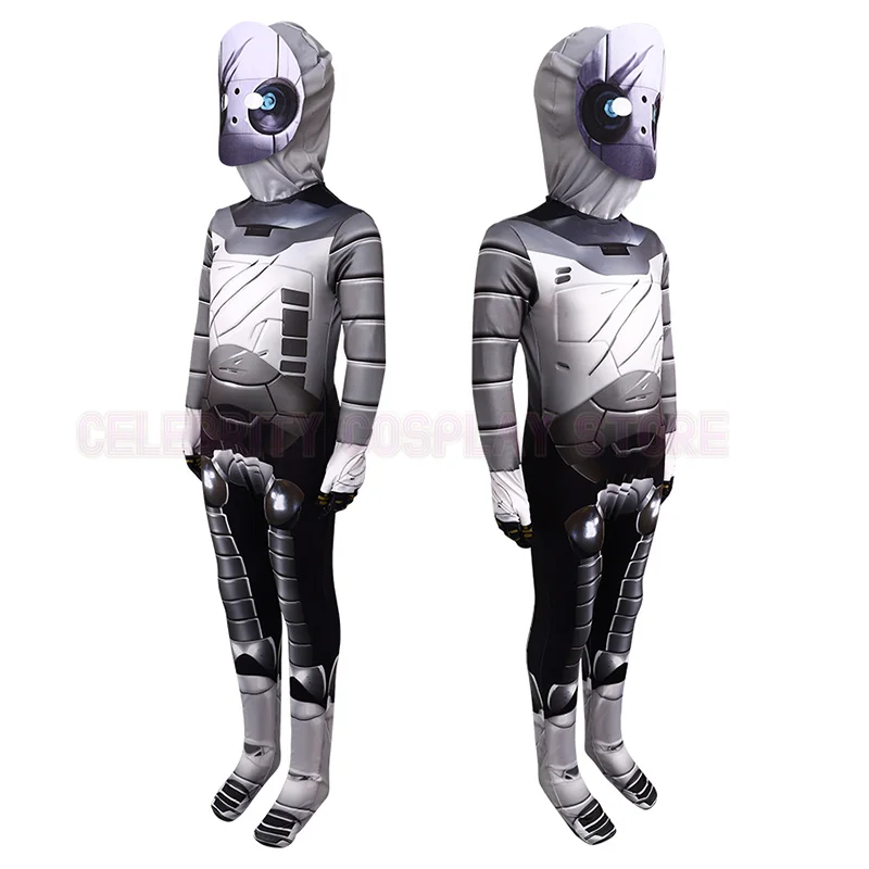 The Wild Robot Cosplay Costume Kids Adult Unisex Coat Jumpsuit Uniform Bodysuit Halloween Carnival Outfits New 2025
