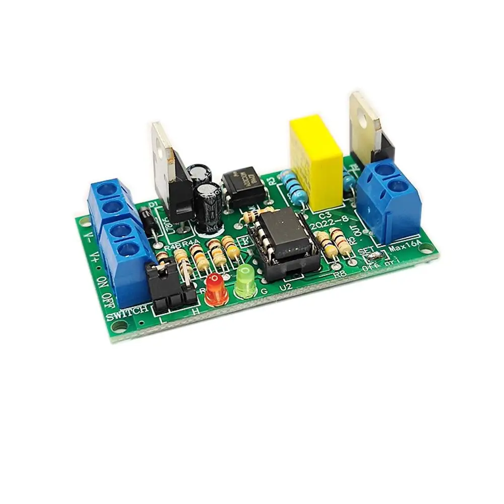 DC 7V-30V SCR Output Type Double Key Switch Module Power Supply Reverse Protection Function High and Low Level Signal Input