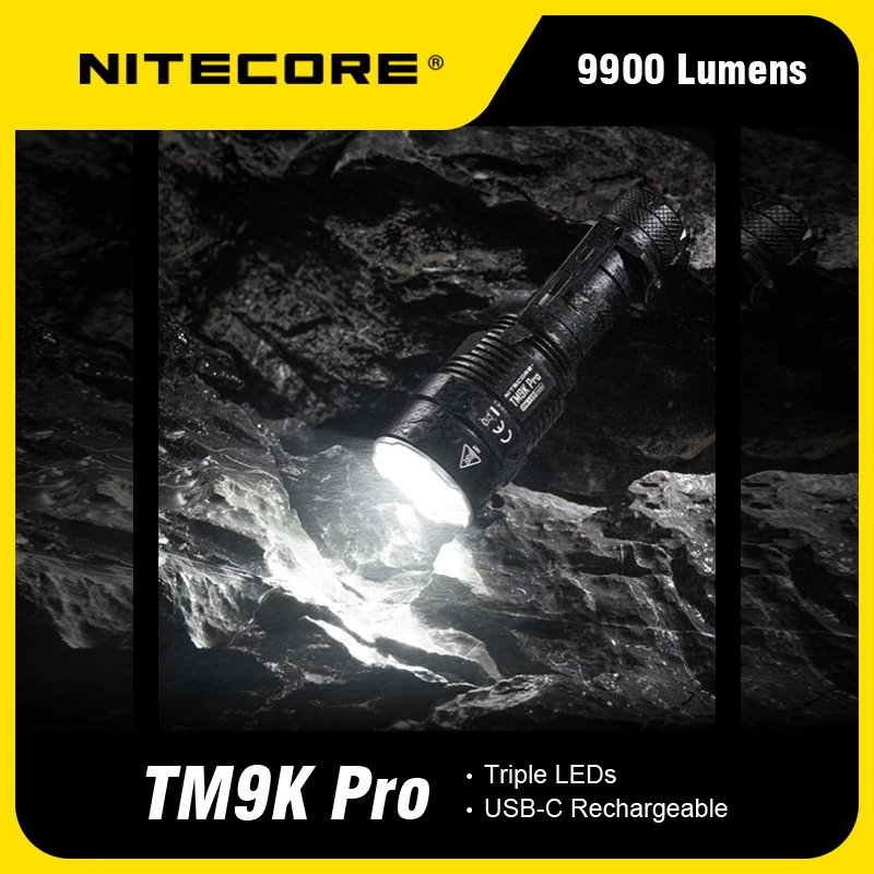 NITECORE TM9K Pro 9900 Pro: 9900 루멘 강력한 포터블 라이트의 실전 테스트 리뷰