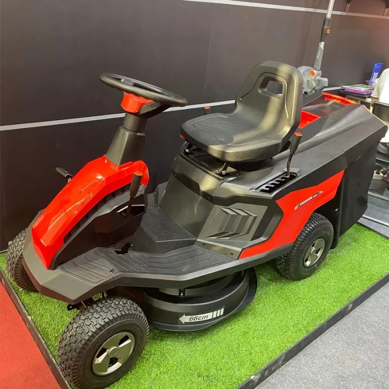 Electric Riding Mower New Cheap  Inch Industrial   Turn Lawn Mower With Gasoline Engine