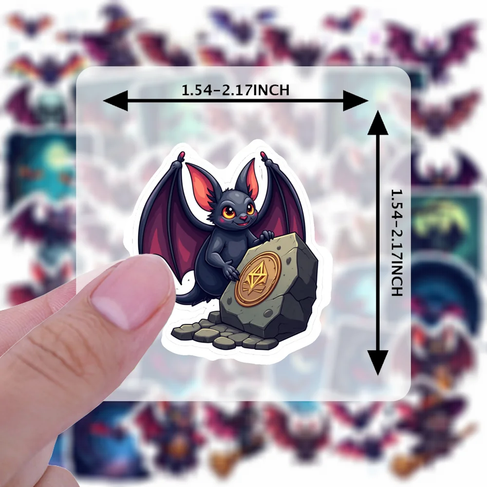 50pcs Stickers Halloween Stickers Stickers For Suitcase Fridge Phone Luggage Laptop Guitar Car Sticker Guitar