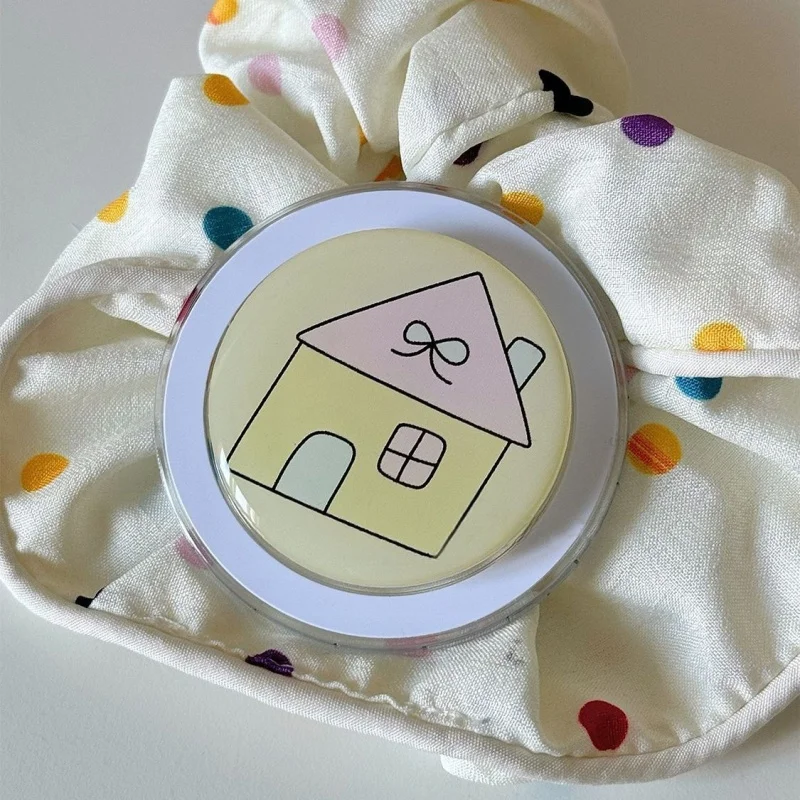 

Korean Japan Cute House For Magsafe Phone Magnetic Griptok Stand For iPhone Funny Foldable Wireless Charging Case Holder