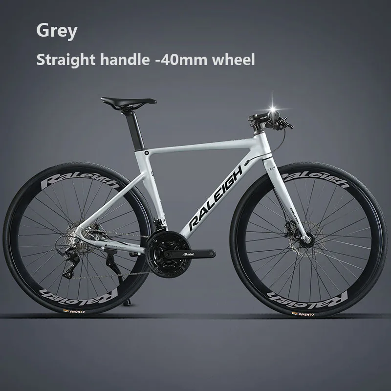 NONE Gravel Fahrrad Rennrad, Rennrad aus Aluminiumlegierung, Rennrad mit 40/60 mm Rad, Reisebike für Männer, Frauen, Erwachsene, Studenten 3